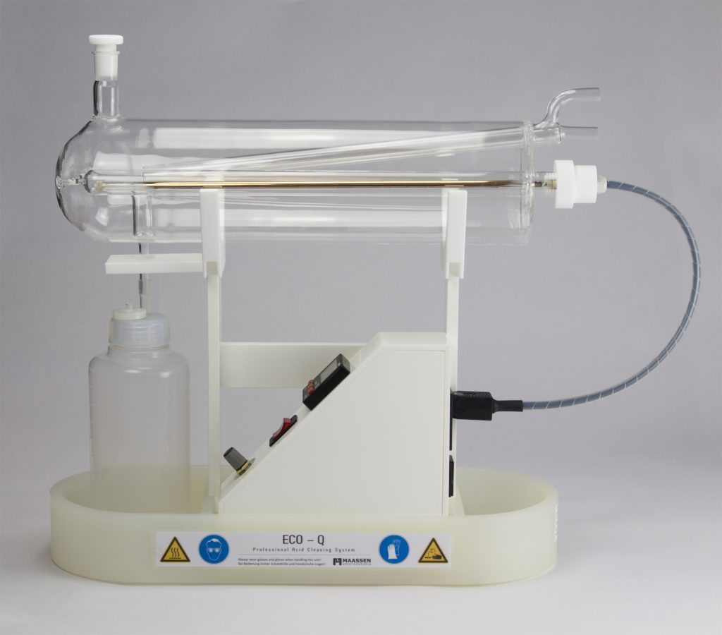 Quarzglas-Komponenten von Sino Quarz für ein Säurereinigungssystem der MAASSEN GmbH